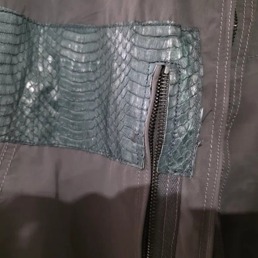 Lanvin Paris Python Trimming Semi-Transparent Jac… - image 8