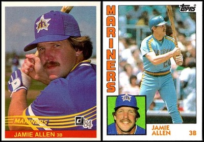 Jamie Allen (2) Card Lot - UNIQUE FIND   ONE OF A KIND