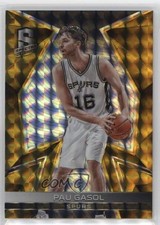 2016-17 Panini Spectra Gold 7/10 Pau Gasol #52 HOF z7j