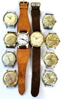 Lot  Vintage Timex Mens Watches Mechanical Hand Wind Automatic Parts Fix 6