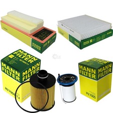 MANN-FILTER Inspektionspaket Filtersatz für Opel Combo Kasten/Kombi 1.3 CDTi