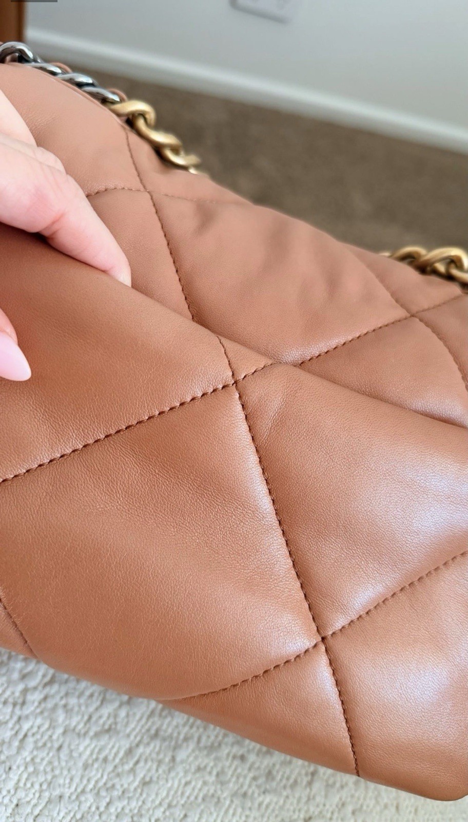 Authentic CHANEL  19 Bag Small-Medium **In Excellent Condition** — image 3