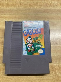 Dig Dug II 2 Trouble in Paradise (Nintendo Entertainment System NES, 1989)