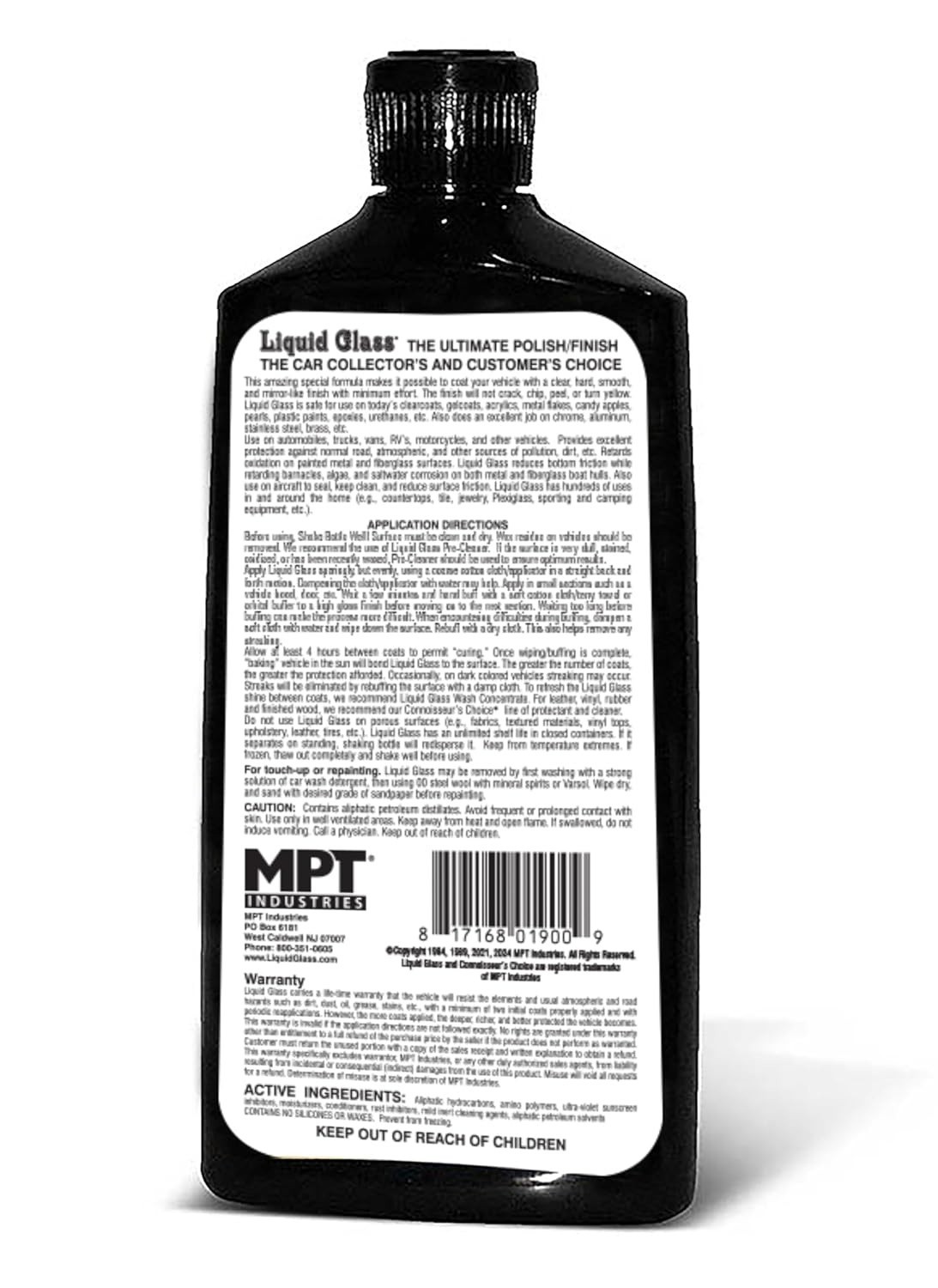 Liquid Glass Ultimate Auto Polish / Finish, Endorsed and Sold by Professionals