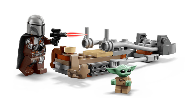LEGO #75436 Lego Star Wars The Mandalorian & Grogu's Speeder Bike NEW 58 Pcs