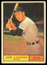 1961 Topps Jim Landis Chicago White Sox #271