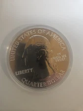 5Oz Silver Coin 2011 Montana Glacier