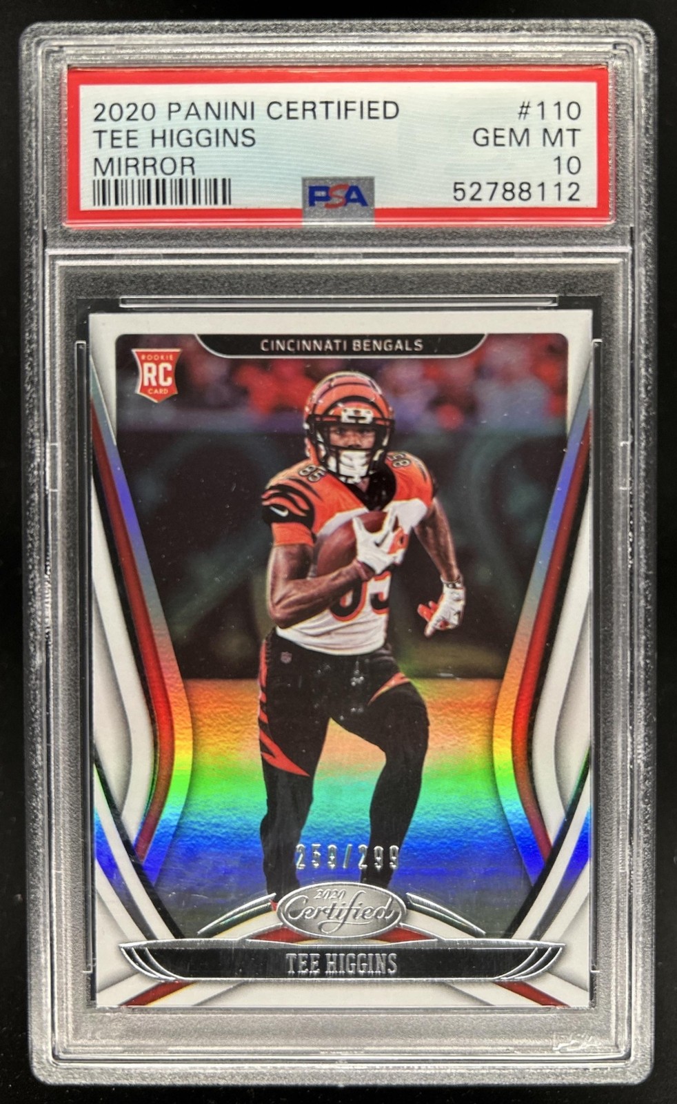 Tee Higgins Panini Certified #110 Mirror