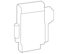 Genuine Mercedes-Benz Radar Sensor Bracket 166-885-56-14