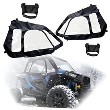 Soft Upper Doors For Polaris RZR XP 1000 / XP Turbo 2014-2023 YKK Zipper, TPU