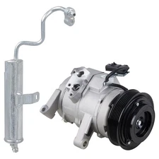 For Jeep Commander 2006 2007 AC Compressor w/ A/C Drier GAP