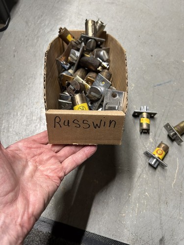 Locksmith’s Gear, Grade 1 Russwin Corbin Latches, Whole Box Lot