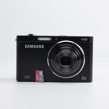 Samsung DV300F 16.1MP DualView Smart Wi-Fi Digital Camera Black SD Card 5x Zoom