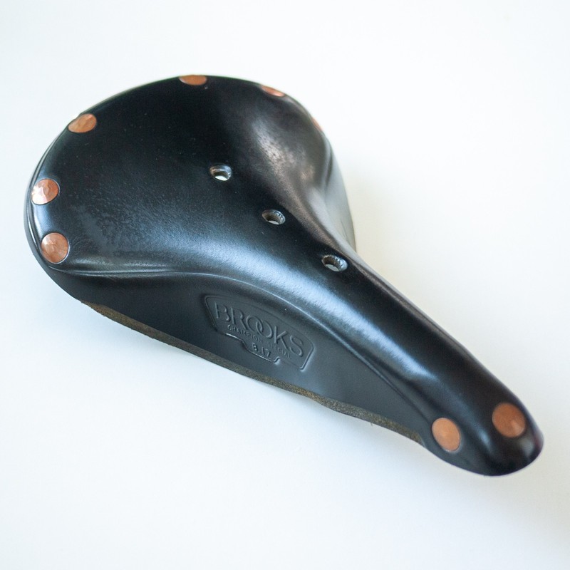 Brooks England B17 Titanium Black Leather Bike Saddle RRP£245