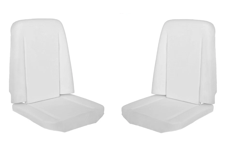 Juego de espuma de asiento de cubo 1966-1970 Chevelle, El Camino, estándar sin cables de anuncio Foto 2 de 4