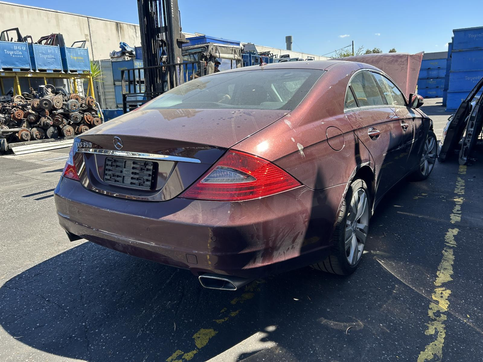 Mercedes CLS Class Left Rear Door Lock Mechanism C219 / CLS 350 04/2005-05/2011 - thumbnail 6