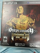 Supremacy MMA PlayStation 3 PS3 Video Game with Manual