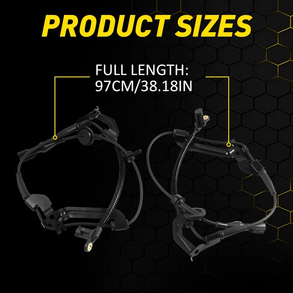2x Front ABS Wheel Speed Sensor For Ford Escape Mazda Tribute Mercury Mariner - Image 4 of 4