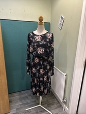 Soyaconcept Flower Print Dress Size Small bust 36 Inc San