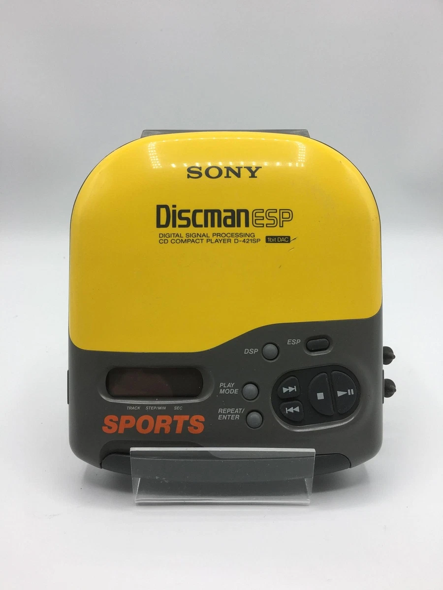 Preços baixos em Players de CD Pessoais Sony Discman Amarelo | eBay