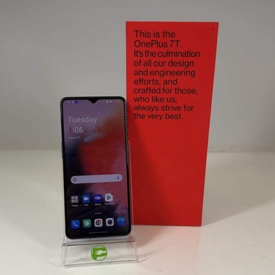 Factory Unlocked OnePlus 7T 128GB 12 Blue HD1905