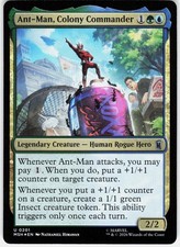 MAGIC MTG ANT-MAN, COLONY COMMANDER 201 MARVEL SUPER HEROES FOIL