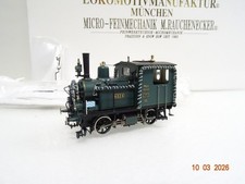 Micro-Metakit H0 08310H.L locomotiva a vapore ML 2/2 Kulmbach-Thurnau in confezione originale JL7053