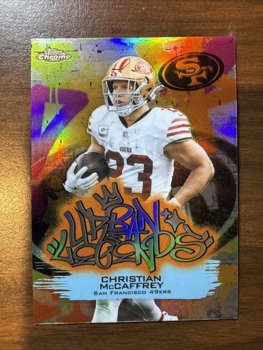 2025 Topps Chrome Christian McCaffrey Base (RAW)