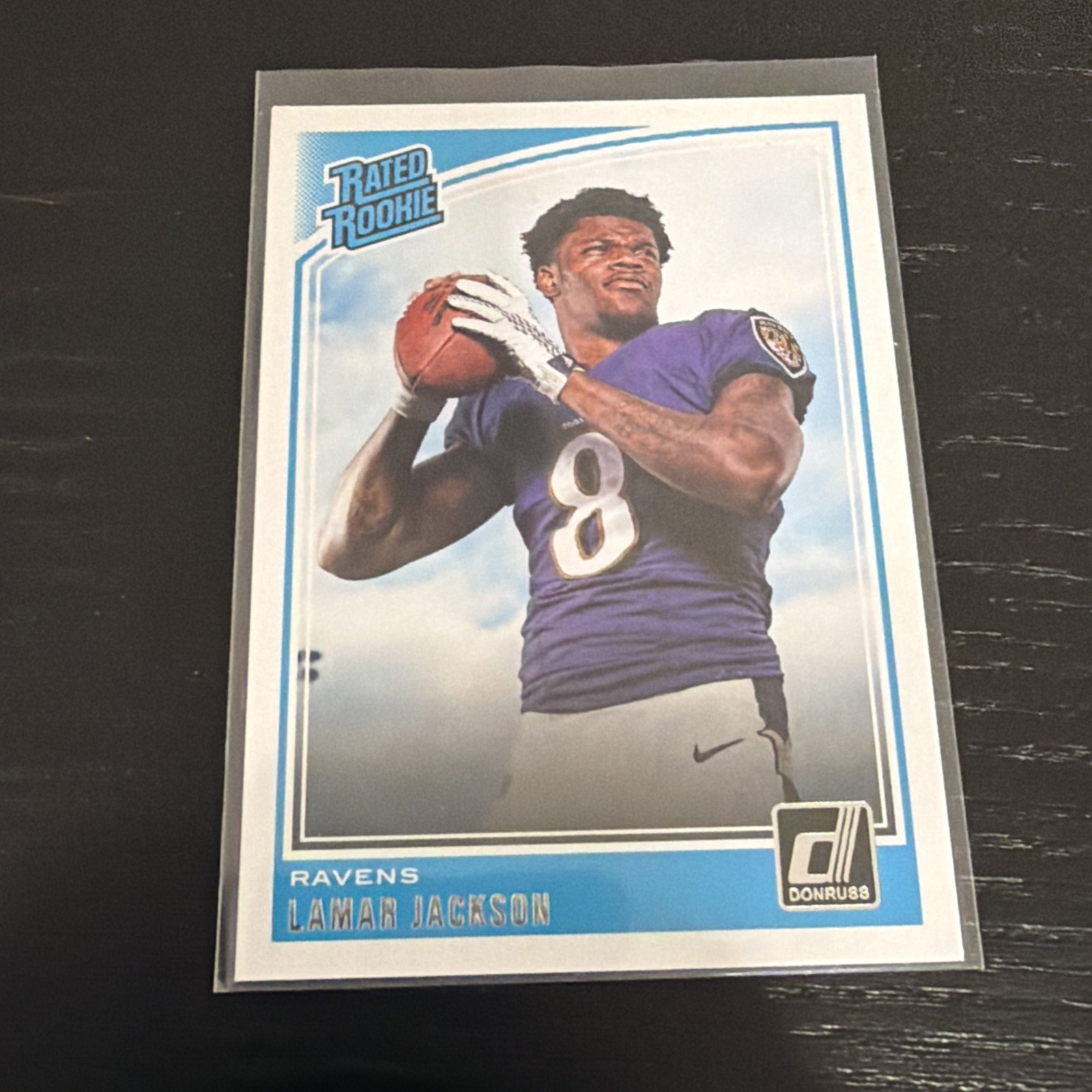 2018 Panini Donruss - Rated Rookie Lamar Jackson #317 (RC)