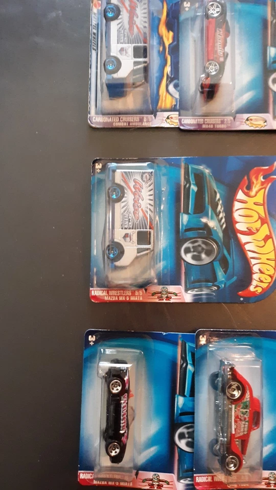 HOT WHEELS ERROR DE FÁBRICA-2003' JUEGO COMPLETO DE 5-Propietario original-¡BONO DEBE VER FOTOS! Foto 4 de 4