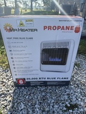 Mr. Heater 20,000 BTU Blue Flame Propane Heater Wall/Floor MHVFBF20LPT F299720