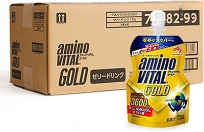 Ajinomoto Amino Vital GOLD Jelly 135g x 24pcs Amino Acid 3600mg EAA BCAA Japan