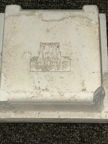 Vintage 1927 U-Bahn Keramik in Wandhalterung Badezimmer Seife Dusche Halter USA Biltin - Bild 6 von 12