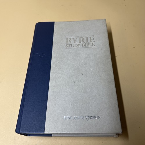 Ryrie Study Bible 1978 KJV King James Red Letter Moody Hardcover