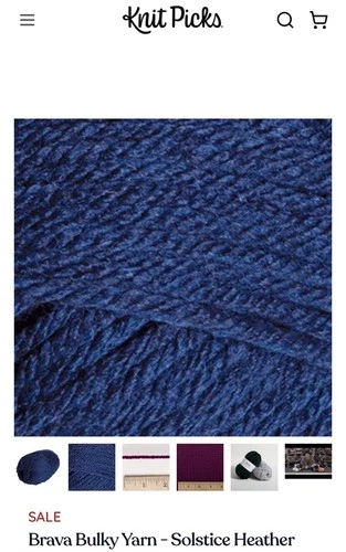 Lot Of 15 Skeins Knit Picks Brava Worsted Yarn 100% Acrylic Solstice Heather NIB image 6