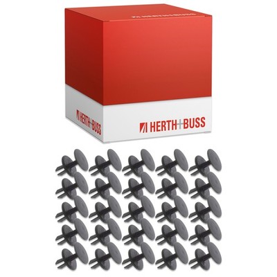 25x HERTH+BUSS Clips Befestigungsclips Halteclip Verkleidung für FORD 1382744