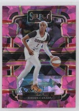 2024 Panini Select WNBA Concourse Pink Ice Prizm Jordin Canada #93 06y2