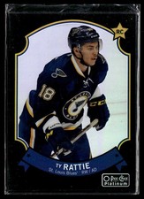 2014-15 O-Pee-Chee Platinum Retro Rainbow Black Ty Rattie 052/100 St. Louis