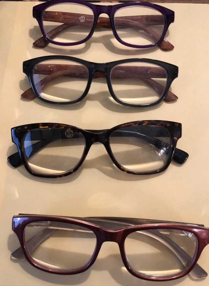 Paquete Lote de 8 Gafas Joy Mangano Lectores +3.50 Variedad Colores Sku5011 Foto 4 de 4