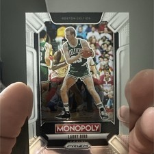 Panini 2024-25 Prizm Monopoly Legends Insert Larry Bird Celtics #LEG3
