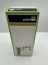 Leviton 5634-E 15 Amp, 120/277 Volt, Decora Single-Pole, AC Combination Switch