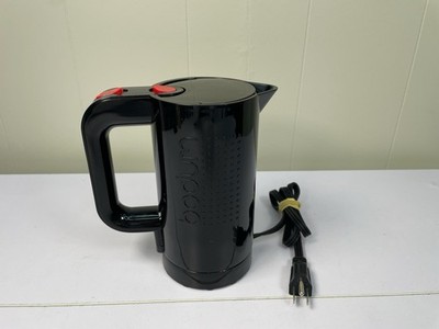 Bodum Bistro Electric Water Kettle 0.5L Black Red Model 11451 Tested