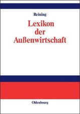 Adam Reining Lexikon Der Außenwirtschaft (Ha...