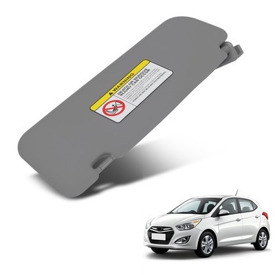 Front Sun Visor Passenger Side for Hyundai Accent 11-15 852201R000 Gray