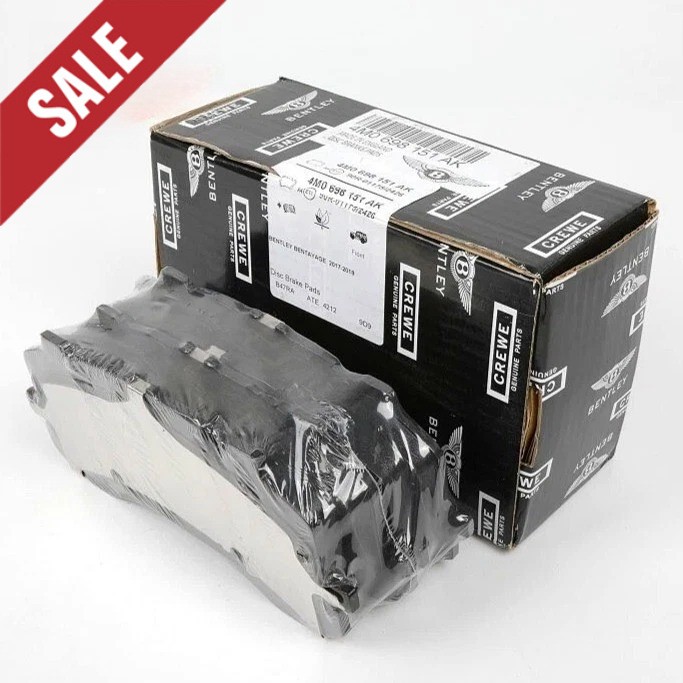 OEM 4X Front Brake Pads For Bentley Bentayga V8 W12 4M0698151AK 4M0698451C 17-23