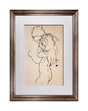 Egon Schiele Lithographie