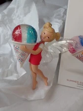 Hallmark Summer Snow Cone Fairy Keepsake Ornament NIB 2018