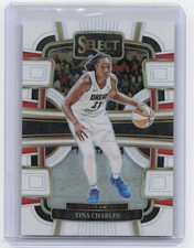 2024 Panini Select WNBA #83 Tina Charles White Prizm #/99
