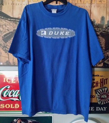 Duke University Blue Devils NCAA Vintage Men's Foot Locker Graphic Shirt Size XL | eBay