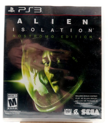 Alien: Isolation Nostromo Edition (Sony PlayStation 3, 2014) New Some Scaring